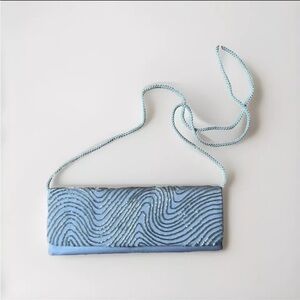 VINTAGE glamour beaded shoulder crossbody clutch bag wedding prom date